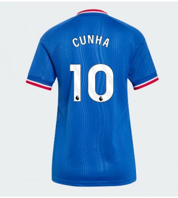 Manchester United Matheus Cunha #10 Udebanetrøje Dame 2026-27 Kortærmet Manchester United Matheus Cunha #10 Udebanetrøje Dame 2026-27 Kortærmet